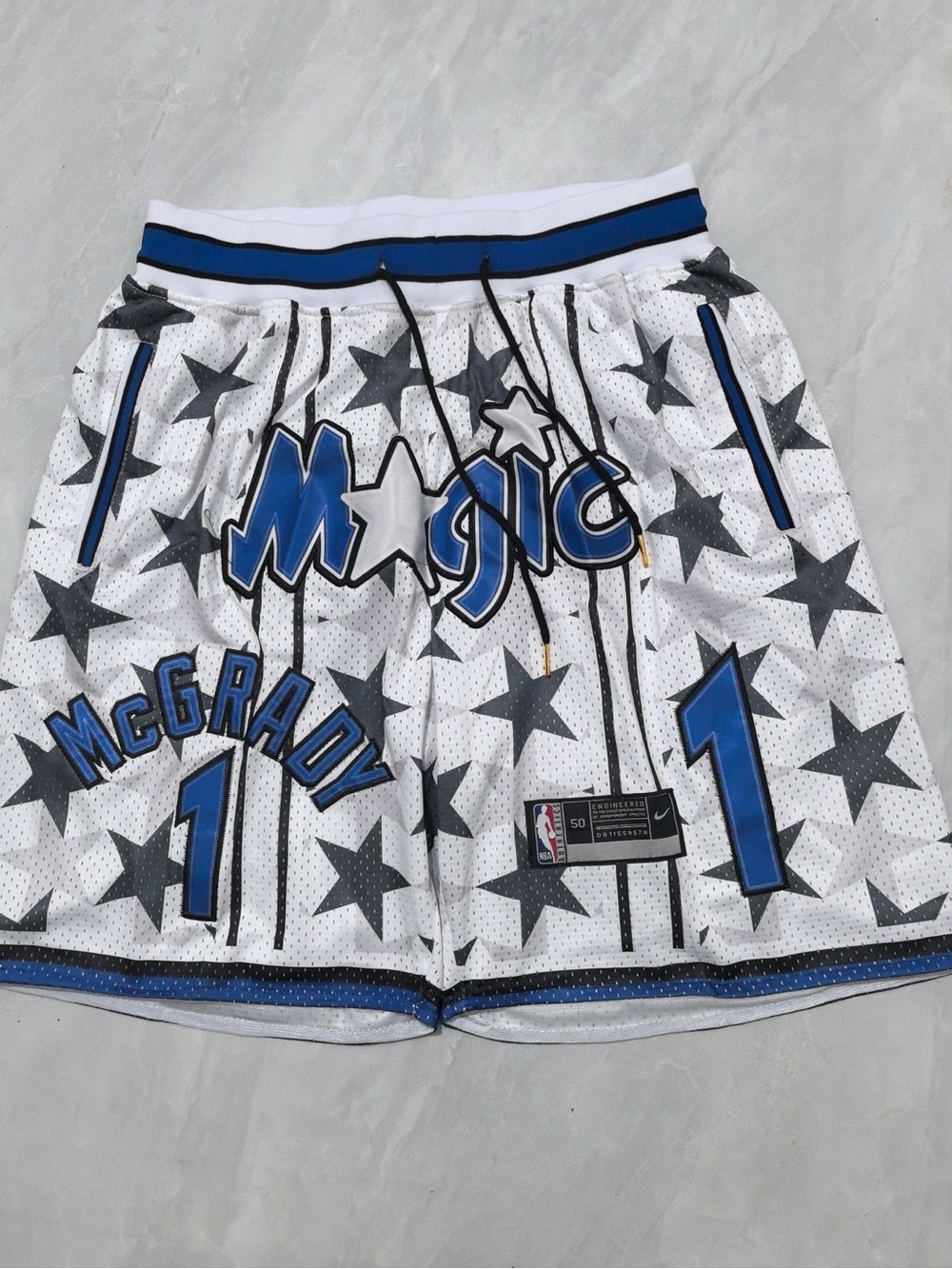 Nike Tracy Mcgrady retro Orlando Magic NBA mens Basketball Shorts